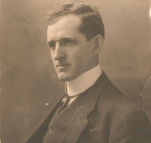 Dr. Gerry FitzGerald in 1912. (Photo courtesy of James FitzGerald.)