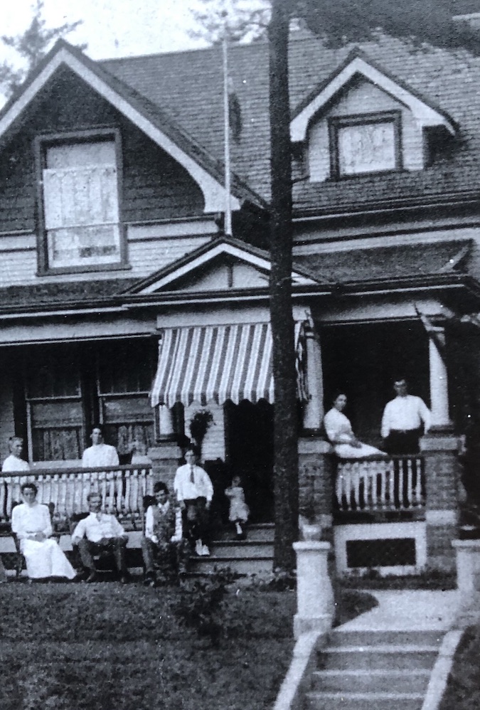 The homes at 79 and 81 Bellefair Ave were both built by William Moore. (Photo courtesy of the family.)