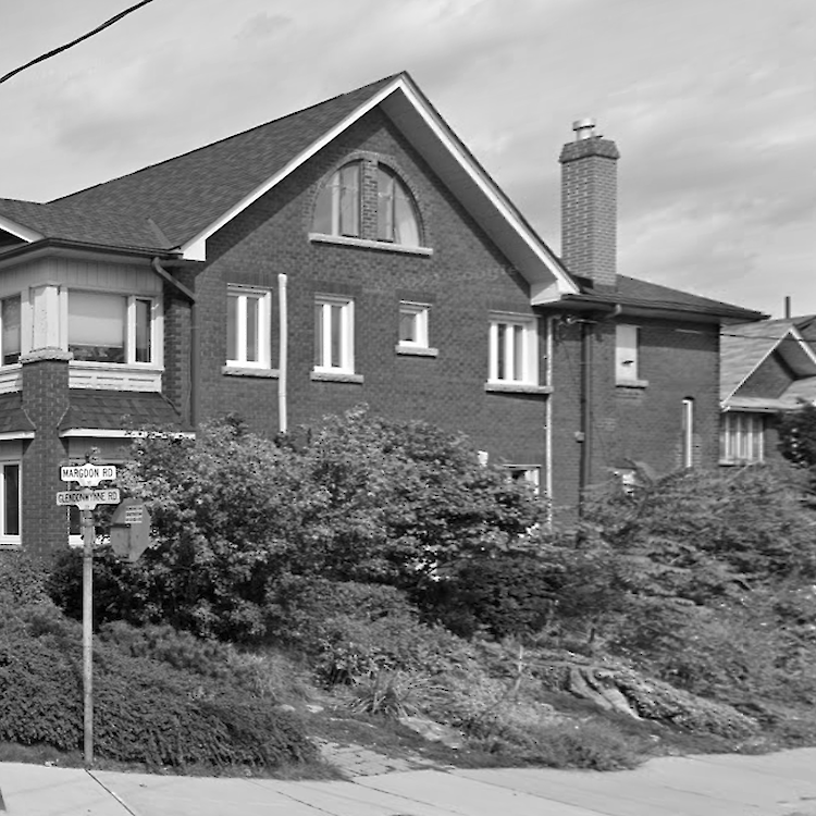 31 Glendonwynne. Lois Broad used to lean out one of the second floor windows of the duplex apartment to tell kids across the street to go home.