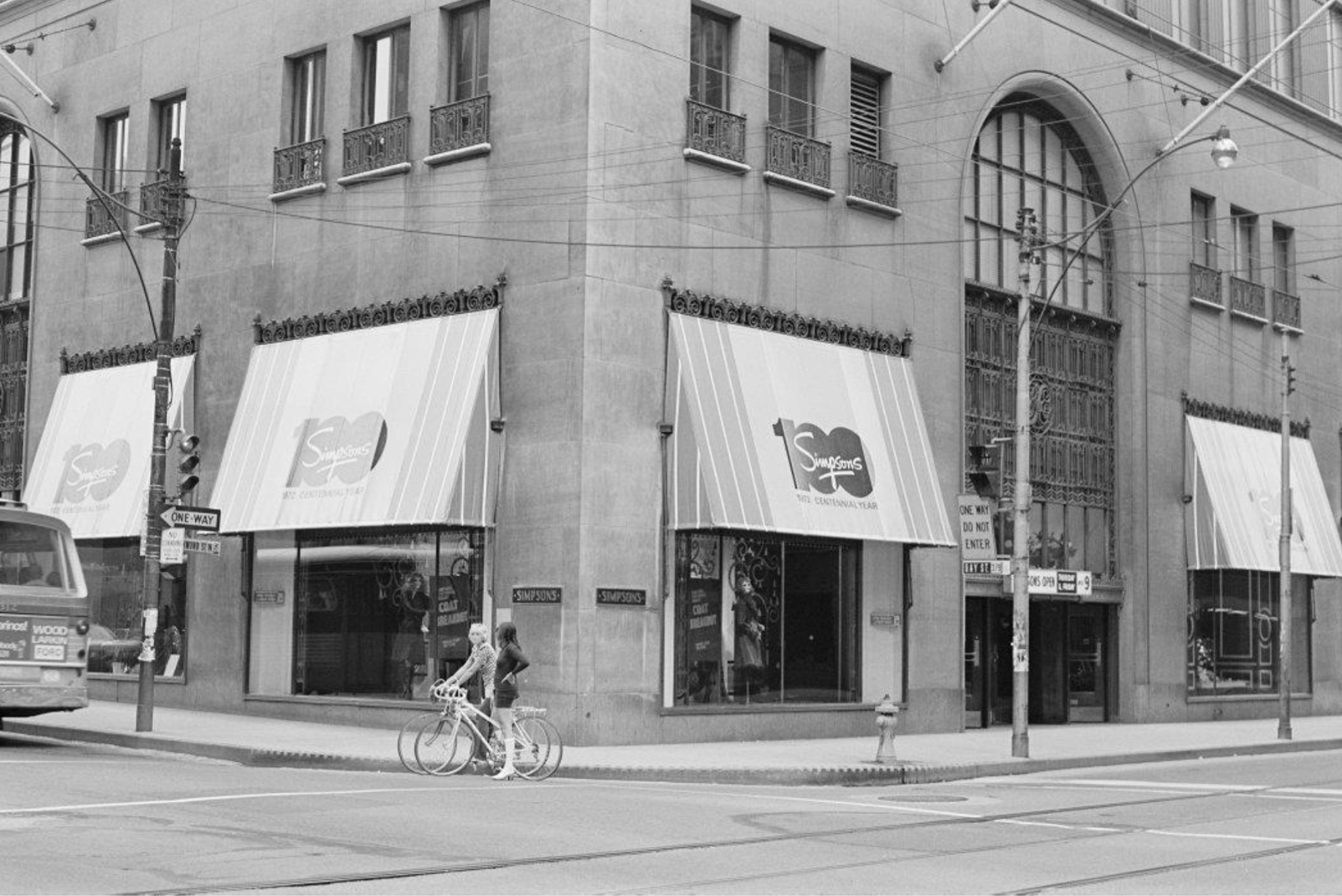 Ingrid Shouldice went to work at Simpson's department store in 1968. (Photo courtesy of City of Toronto Archives.)