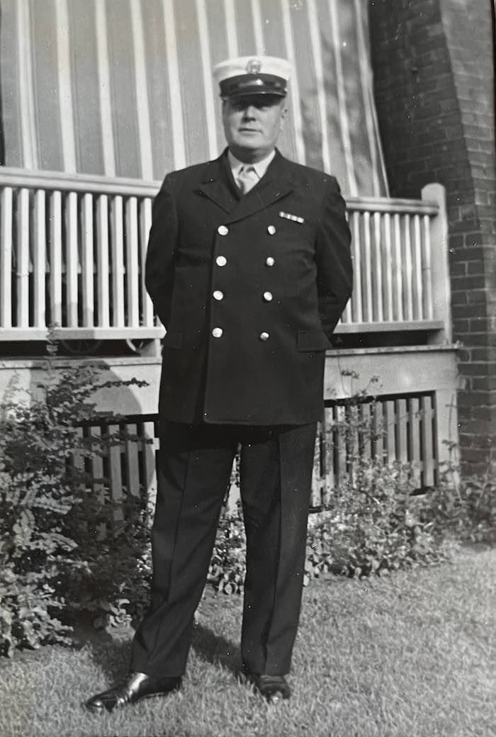 Doris Dunne's father was a fire fighter. (Photo courtesy of the family.)