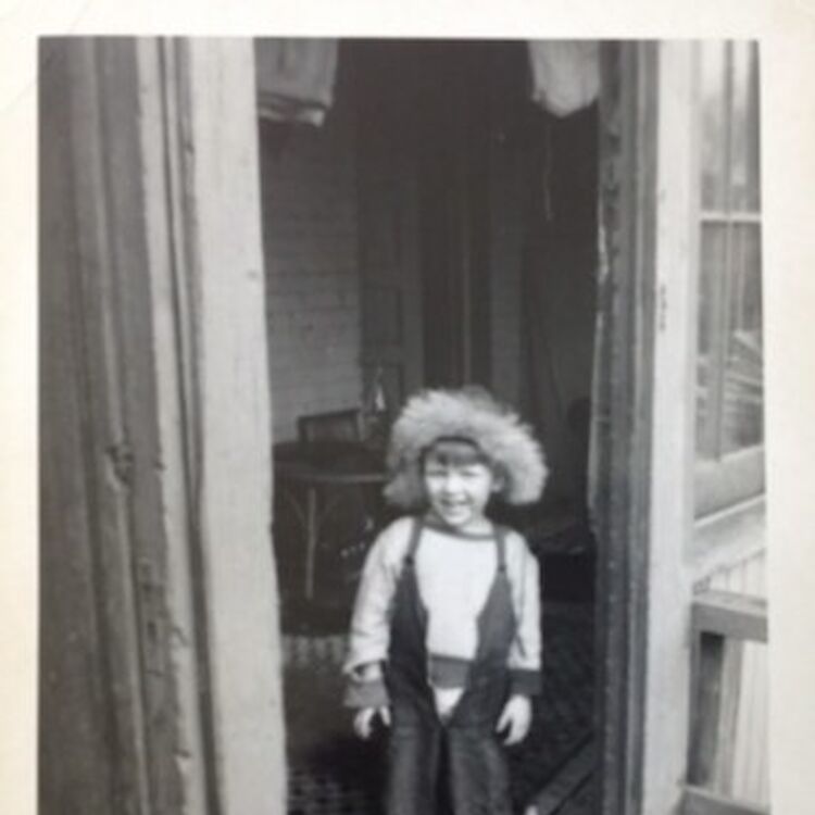 Bill, age 3. (Photo courtesy of Bill.)