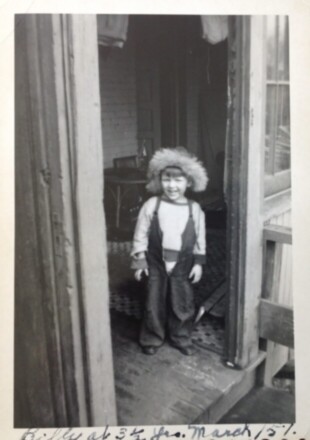 Bill, age 3. (Photo courtesy of Bill.)