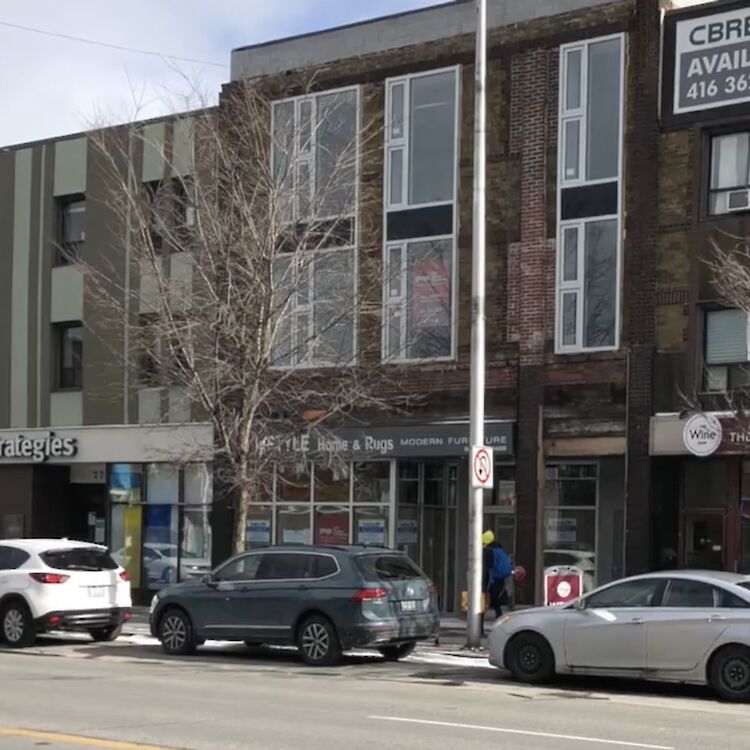 2271A Bloor St. W Location of the Ramona Dance Gardens, situated on the second floor.