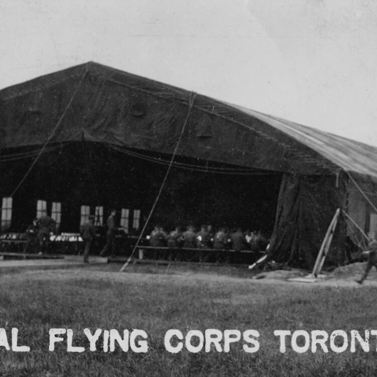 Royal Flying Corps, Toronto (Photo courtesy of Ruth Groome.)