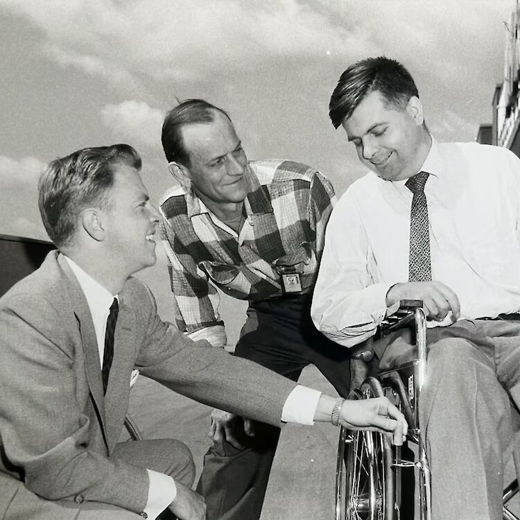 Don Bunn while working with United Appeal (United Way)
