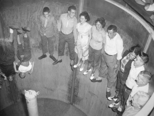 The Round Up was a favourite ride at the CNE. (Photo courtesy of the Toronto Archives.)