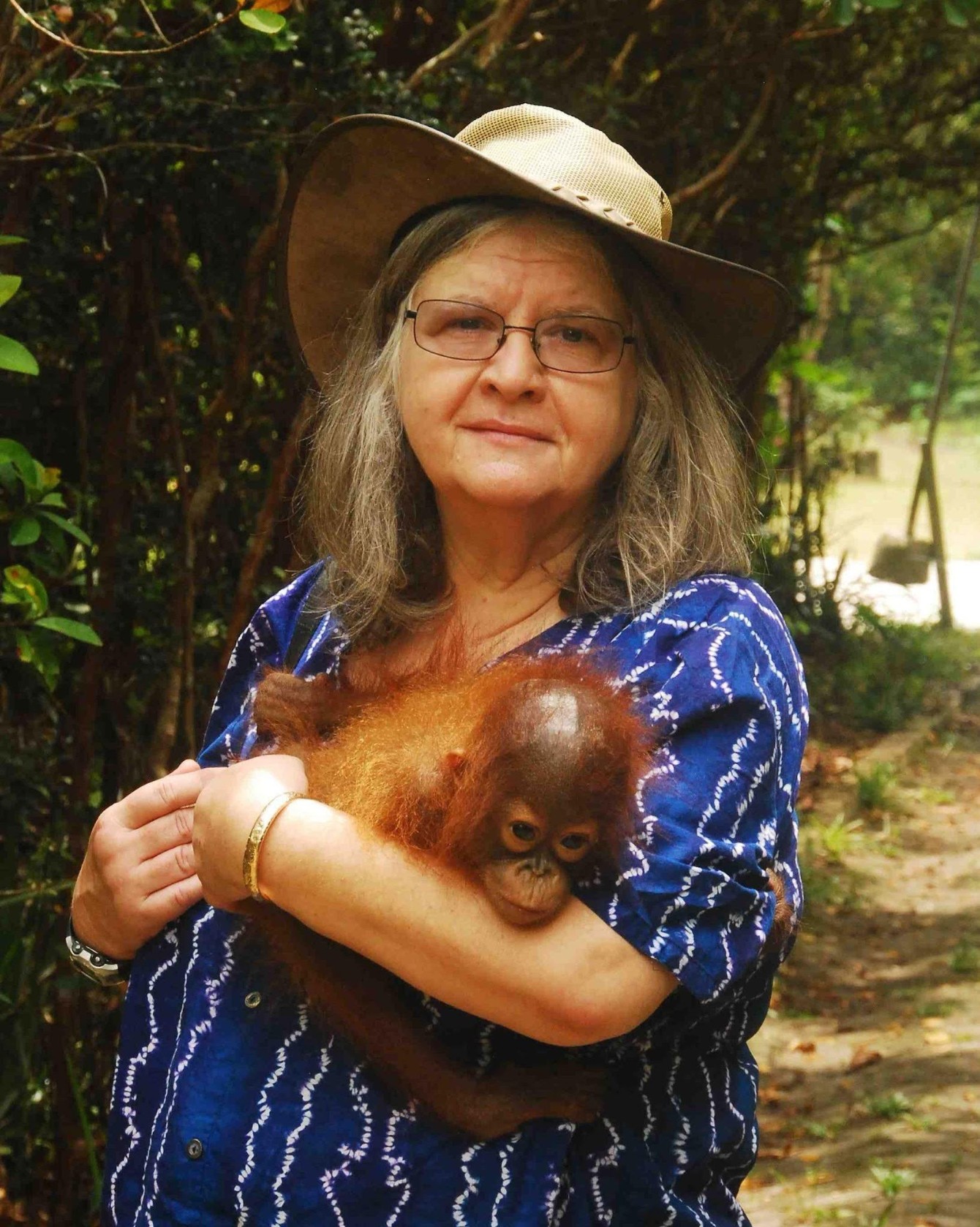 Biruté Galdikas was a pioneer of primate research. (Photo courtesy of Simon Fraser University.)