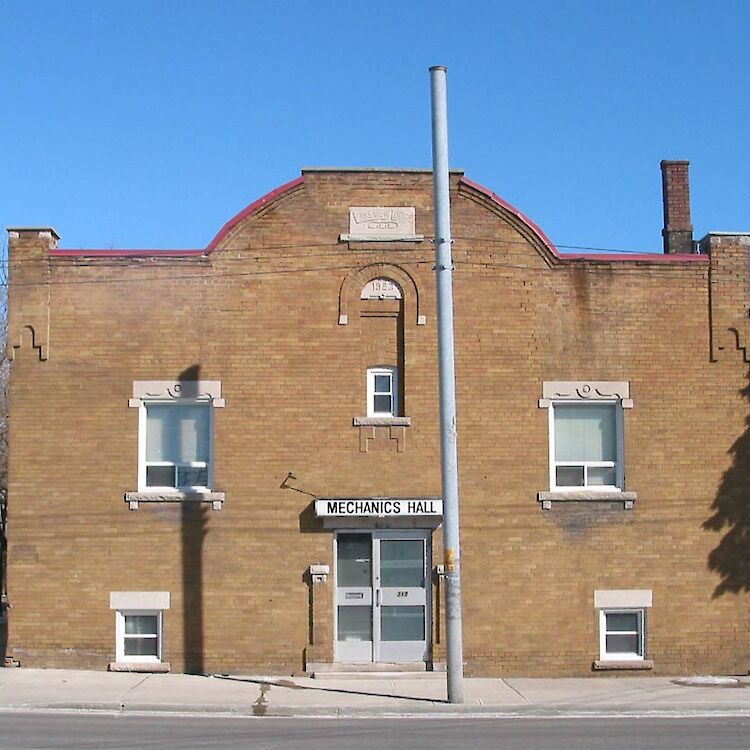 Mechanics Hall has a storied past as a community space. (Photo from Google Maps.)