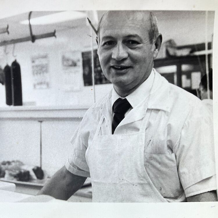 Rudy Oravec, owner of Bloor Meat Market. (Photo courtesy of the family.)