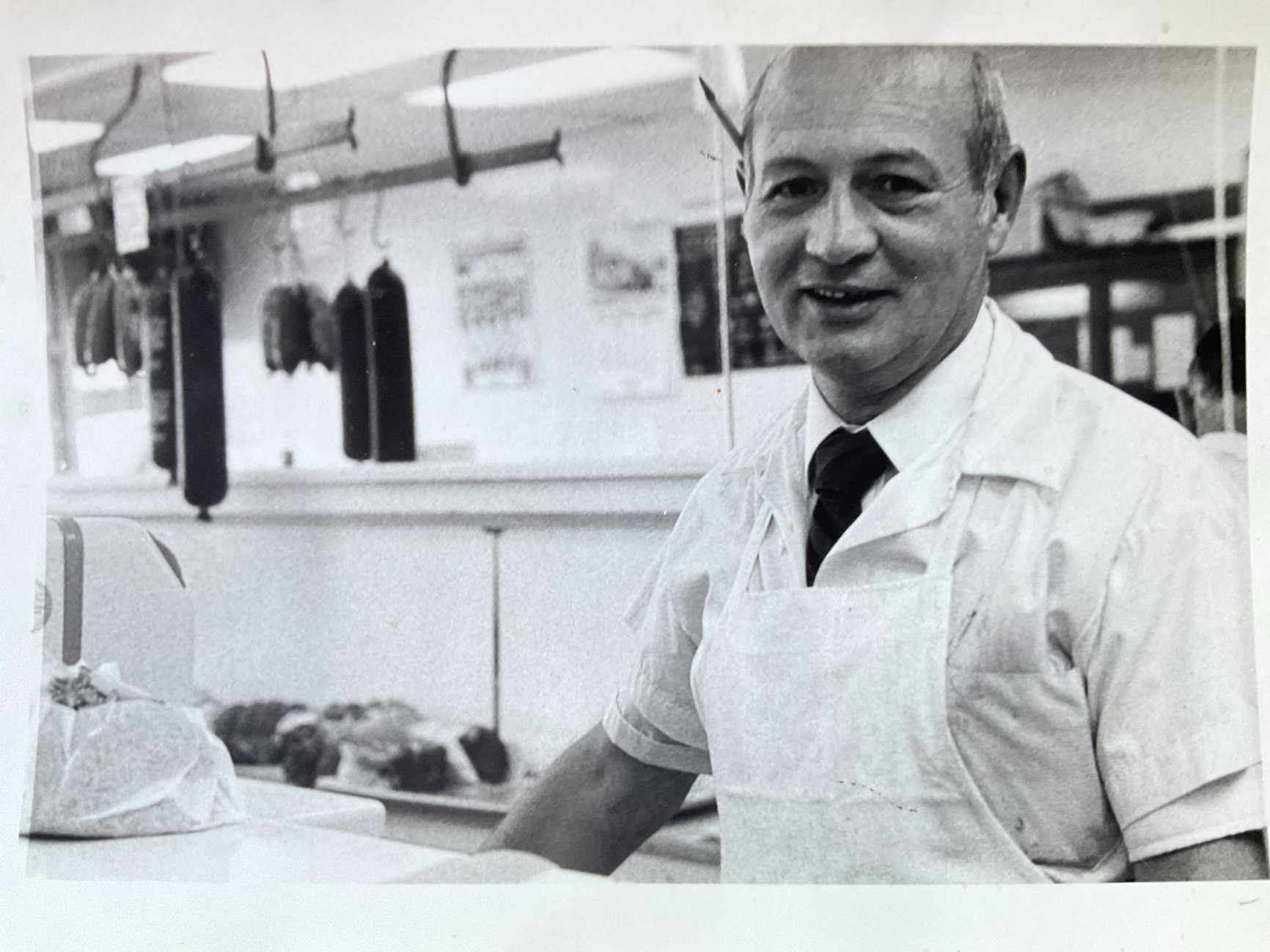 Rudy Oravec, owner of Bloor Meat Market. (Photo courtesy of the family.)
