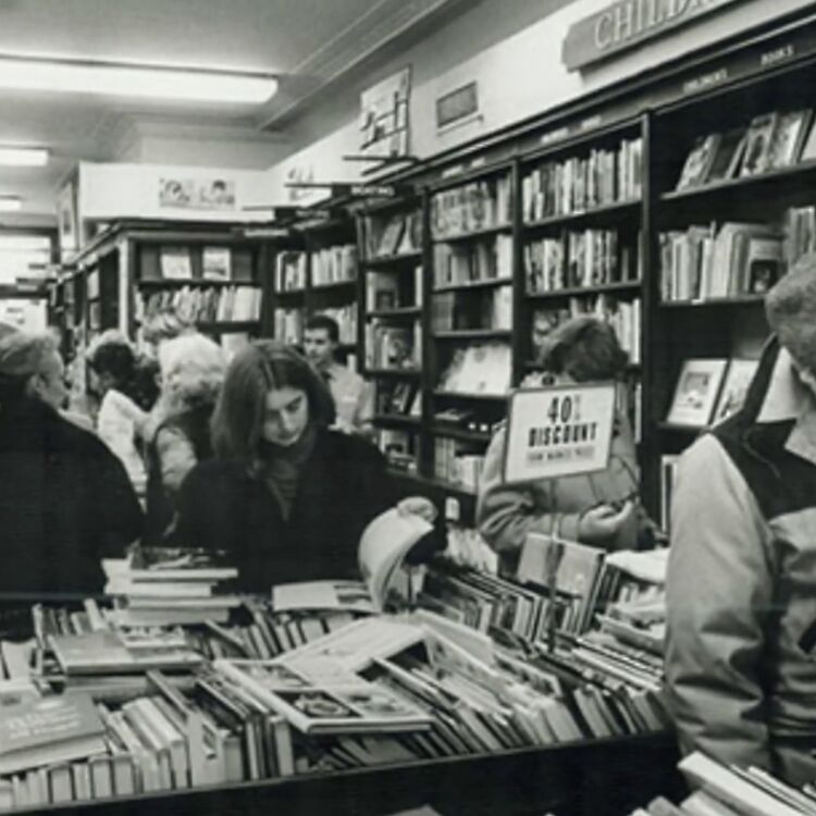 Interior of Book City circa 1980s