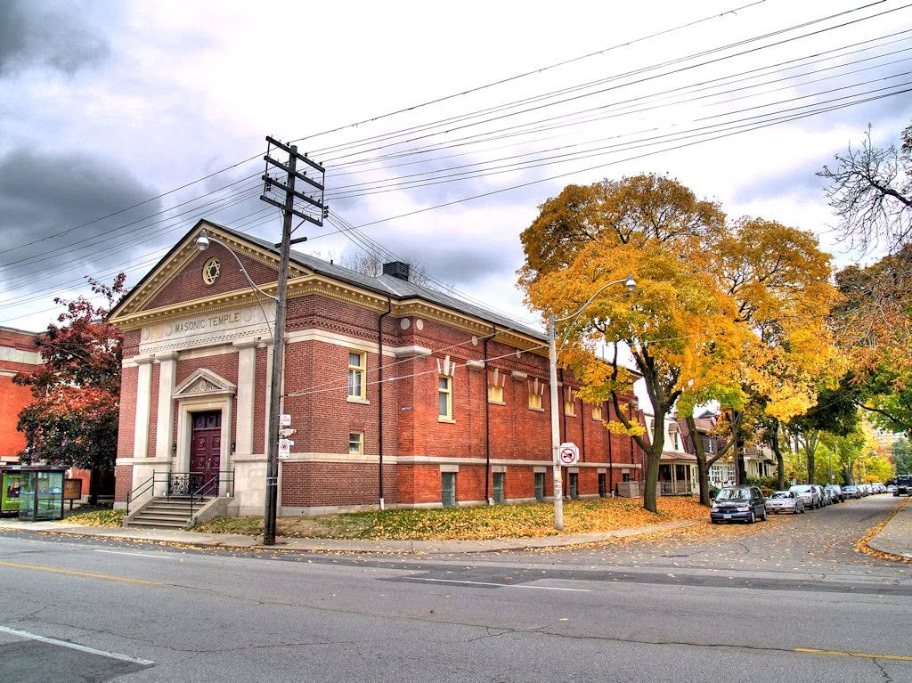 The West Toronto Masonic Temple is surrounded by mystery. (Photo from the temple's Facebook.)