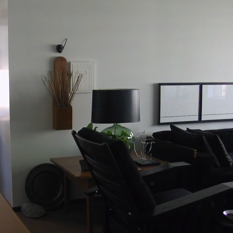 Bruce Cook, an art collector, filled his Manulife Centre apartment with Johnming's work. (Photo: Johnming Mark)