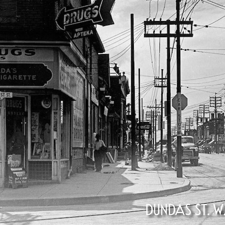 location of store at Dundas and Bathurst